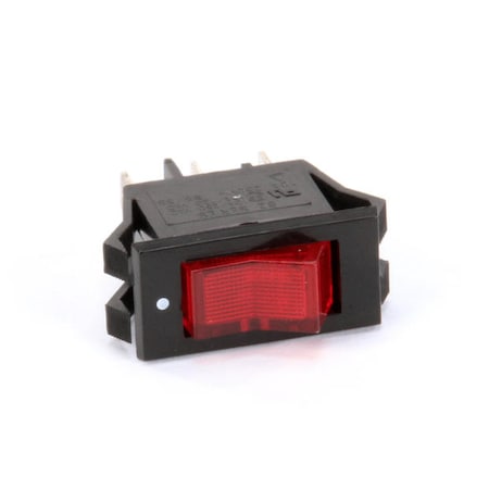 Thunderbird Red Rocker Switch TB-300E-39-2
